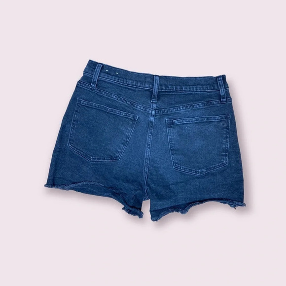 Madewell Women's High Rise Black Washed Denim Short   Sz: 26 - Picture 3 of 6